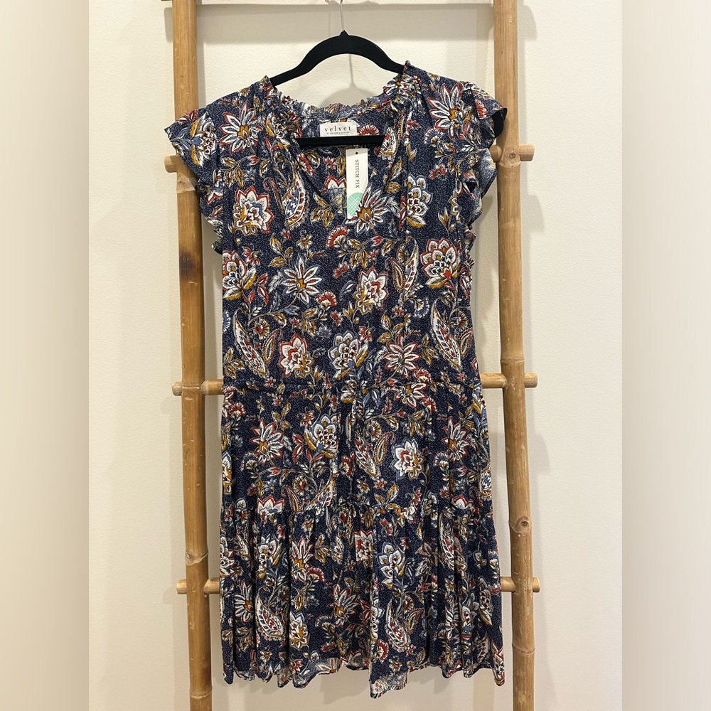 Velvet by Graham & Spencer Tie Waist Paloma Dress